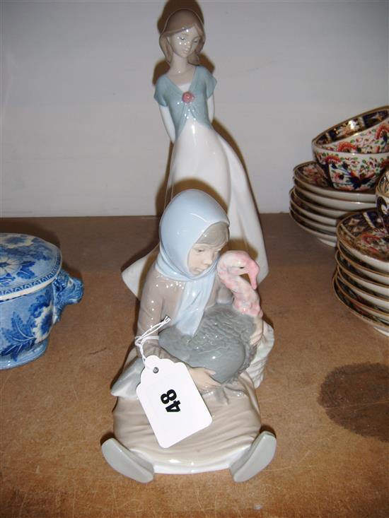 LLadro figure and Nao figure